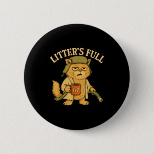Katrol Is Vol Grappige Zes Zeven 67 Meme Kat Liefh Ronde Button 5,7 Cm