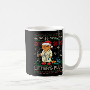 Katrol Is Vol Kat Liefhebbers Lelijke Kerst Trui Koffiemok