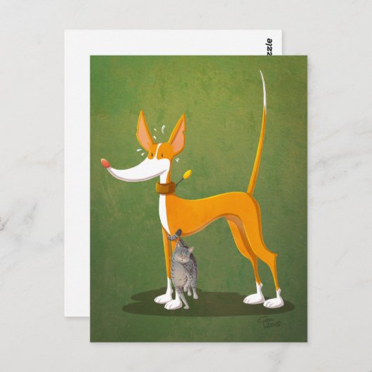 katroller briefkaart (Voorkant / Achterkant)