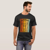 Katronaut Kat Kat Astronaut Ruimte Tempo Kosmische T-shirt (Voorkant volledig)
