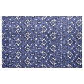 Katrovisblauw- en witikatribpatronen stof (Yard (91,4 cm))