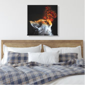 Kat's Butterfly Kisses Modern Chic Fantasy Canvas Afdruk (Insitu (Slaapkamer))