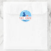 Kat's Cat Cafe Sticker (Tas)