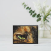 Kat's Eye ATC Visitekaartje (Staand voorkant)