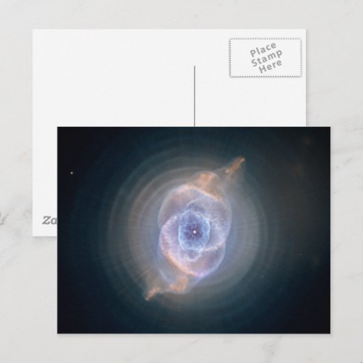 Kat's Eye Nebula Briefkaart (Voorkant / Achterkant)