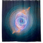 Kat's Eye Nebula Douchegordijn (Voorkant)