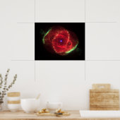 Kat's Eye Nebula Poster (Keuken)