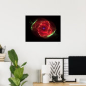 Kat's Eye Nebula Poster (Thuiskantoor)