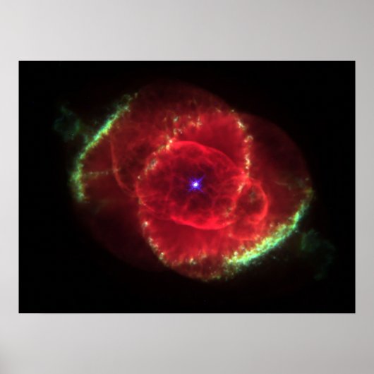 Kat's Eye Nebula Poster (Voorkant)