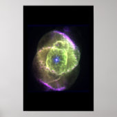 Kat's Eye Nebula Poster (Voorkant)