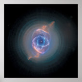 Kat's Eye Nebula Poster (Voorkant)