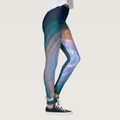 Kat's Eye Nebula Space Artwear Leggings (Rechts)