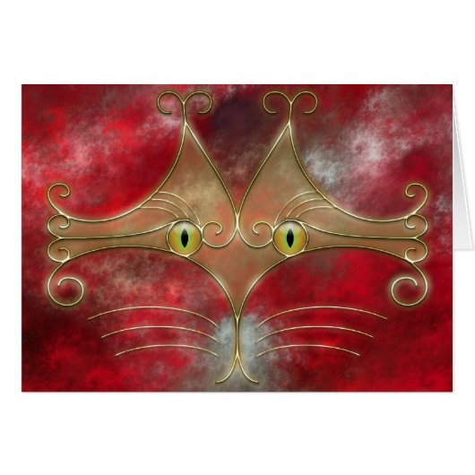 Kat's-Eyes-kaart (Voorkant Horizontaal)