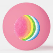 Kat's Glow Oranje Ping Pong Ball (Voorkant)