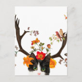 Kat's Horns Briefkaart (Voorkant)