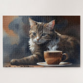 Kat's koffiehoek legpuzzel (Horizontaal)