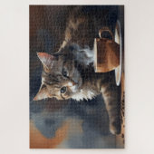 Kat's koffiehoek legpuzzel (Verticaal)