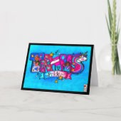 Kat's levendige letters: TRANS-Kaart Kaart (Voorkant)