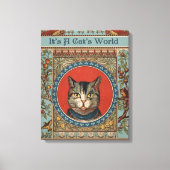kat's Life for Kitty Cat Classic Canvas Afdruk (Voorkant)