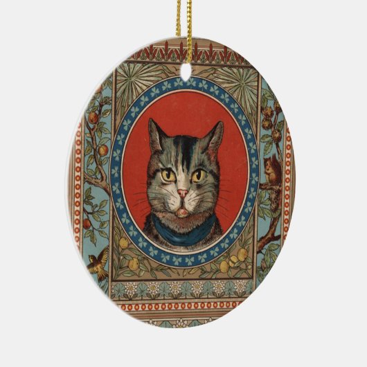  kat's Life for Kitty Cat Classic Keramisch Ornament (Rechts)