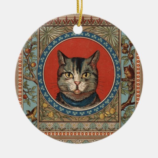  kat's Life for Kitty Cat Classic Keramisch Ornament (Voorkant)