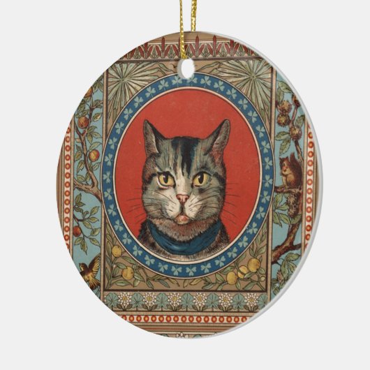  kat's Life for Kitty Cat Classic Keramisch Ornament (Links)