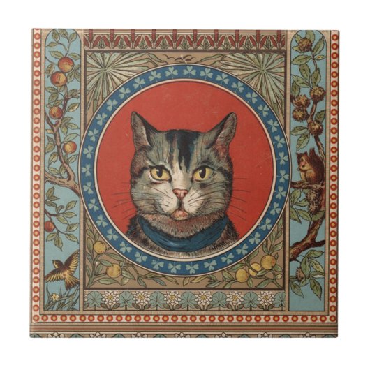  kat's Life for Kitty Cat Classic Tegeltje (Voorkant)