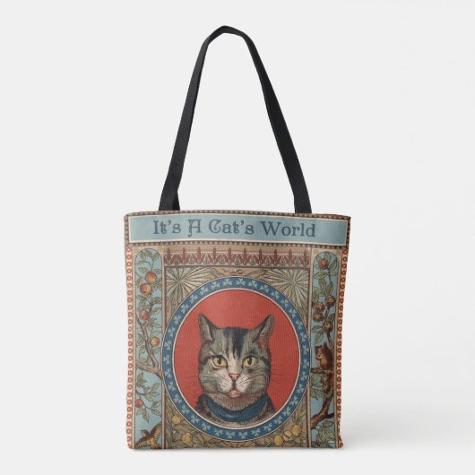  kat's Life for Kitty Cat Classic Tote Bag (Achterkant)