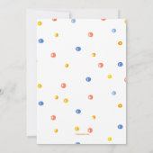 Kat's Meow Birthday Party Kaart (Achterkant)