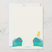 Kat's Meow Party Invitation Kaart (Achterkant)