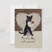 Kat's Meow Valentijn Card Kaart (Voorkant)