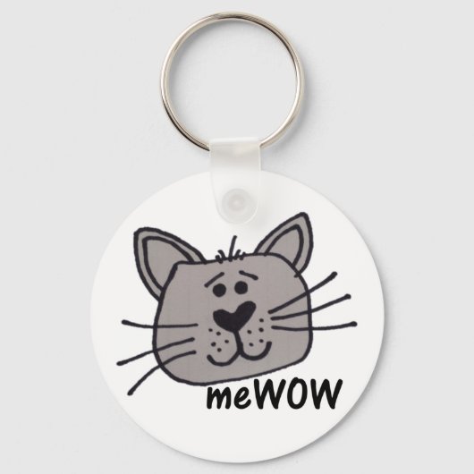 Kat's MeWOW  Sleutelhanger (Voorkant)
