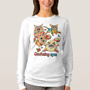 Kat's Nieuwe Kwartet, Kattige PNG Fun Kat Liefhebb T-shirt