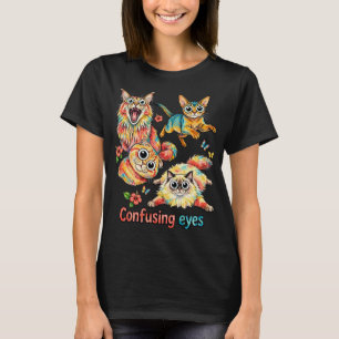 Kat's Nieuwe Kwartet, Kattige PNG Fun Kat Liefhebb T-shirt
