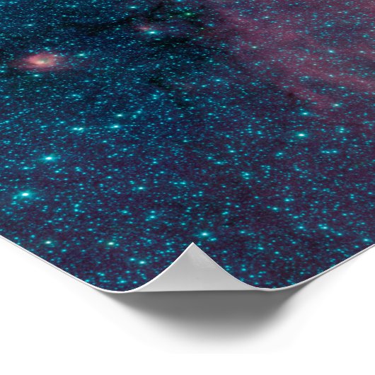 Kat's Paw Nebula, Astronomie Print, Space, Galaxy Poster (Hoek)