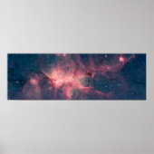 Kat's Paw Nebula, Astronomie Print, Space, Galaxy Poster (Voorkant)