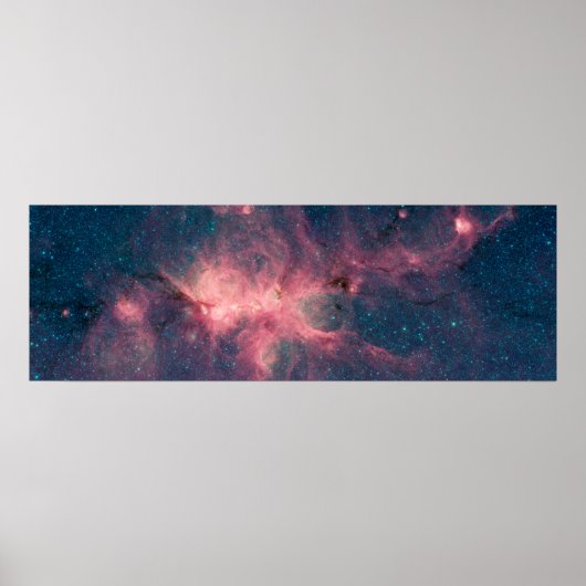 Kat's Paw Nebula, Astronomie Print, Space, Galaxy Poster (Voorkant)