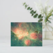 Kat's Paw Nebula Melkweg Briefkaart (Staand voorkant)