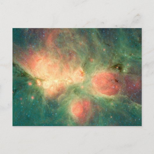 Kat's Paw Nebula Melkweg Briefkaart (Voorkant)