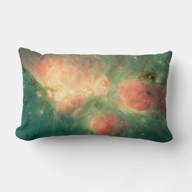 Kat's Paw Nebula Melkweg Kussen (Voorkant)