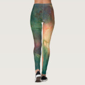 Kat's Paw Nebula Melkweg Leggings (Achterkant)