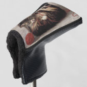 Kat's slede, een kat-speelbak van Yarn Golfheadcover (3/4 voorkant)