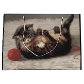 Kat's slede, een kat-speelbak van Yarn Groot Cadeauzakje (Voorkant)