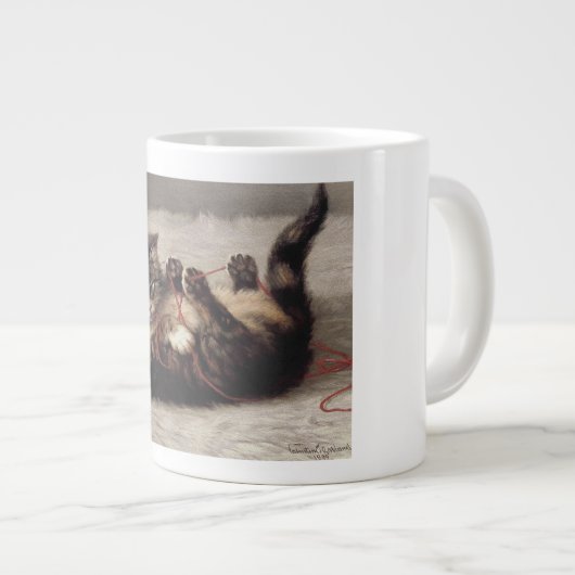 Kat's slede, een kat-speelbak van Yarn Grote Koffiekop (Voorkant rechts)