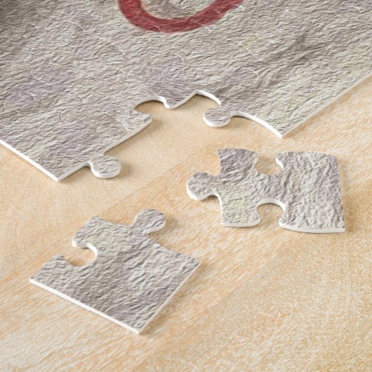 Kat's slede, een kat-speelbak van Yarn Legpuzzel (Zijkant)