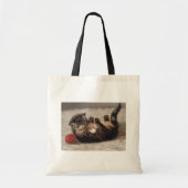 Kat's slede, een kat-speelbak van Yarn Tote Bag (Voorkant)