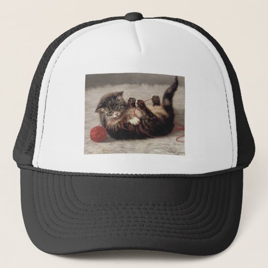 Kat's slede, een kat-speelbak van Yarn Trucker Pet (Voorkant)