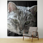 Kat's Tapijt Wandkleed (In situ)