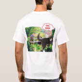 Kat's tweede afscheid t-shirt (Achterkant)