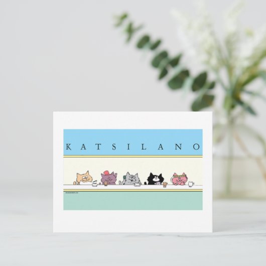 Katsilano Vancouver Briefkaart (Staand voorkant)